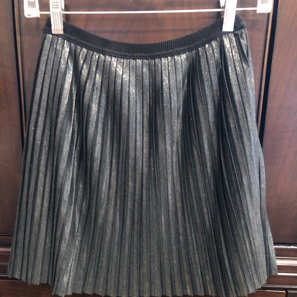 Zara Skirt black silver Great for the holidays